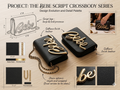 Bebe Script Crossbody