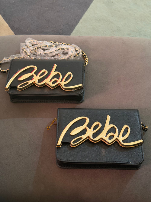Bebe Script Crossbody